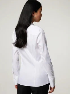 Hemdbluse im Slim Fit