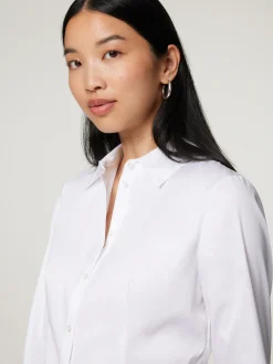 Hemdbluse im Slim Fit