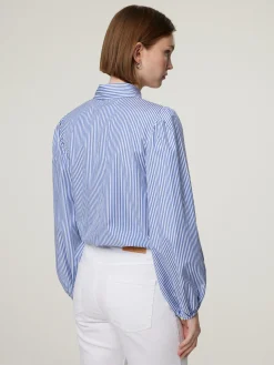 Hemdbluse mit Ballonärmel