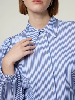 Hemdbluse mit Ballonärmel