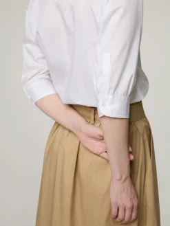 Hemdbluse mit Baumwolle