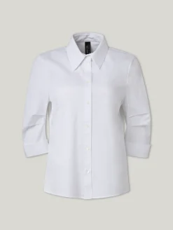 Hemdbluse mit Baumwolle