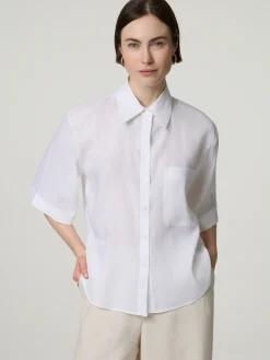 Hemdbluse mit Leinen EVONA