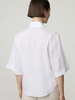 Hemdbluse mit Leinen EVONA