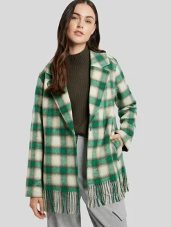 Hemdjacke mit Fransen