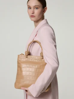 Henkeltasche LOOP MINI SOFT CROCO