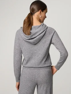 Hoodie aus Kaschmir-Woll-Mix