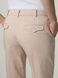 Hose aus Baumwolle im Slim Fit