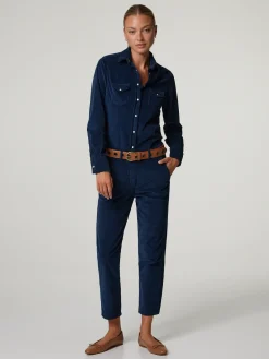 Hose aus Cord LUISA HELSINKI