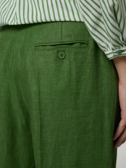 Hose aus Leinen MALIZIA