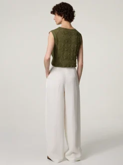 Hose aus Leinen SIAMESE