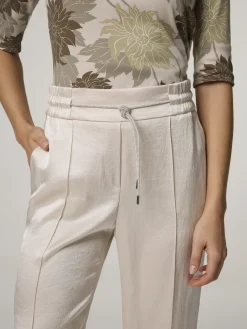 Hose aus Satin im Wide Fit
