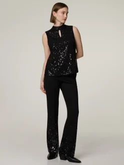 Hose im Flared Fit FRANCOISE