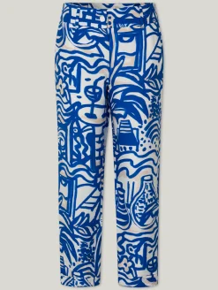Hose mit Allover-Print