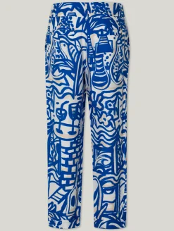 Hose mit Allover-Print