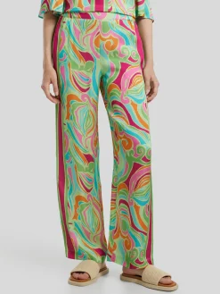 Hose mit Allover-Print