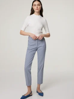 Hose mit Allover-Print MARON S