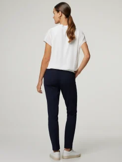 Hose mit Bügelfalte im Slim Fit