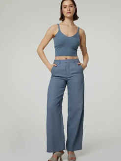 Hose mit Leinen INDIGO