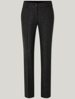 Hose mit Lurex-Details MARON