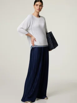 Hose mit Plissee CIPIPA