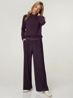 Hose mit Plissee UMA