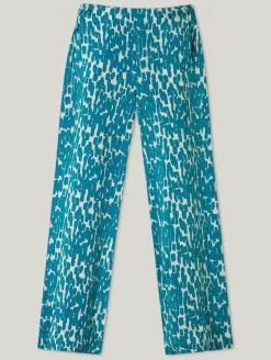 Hose mit Print aus Jersey