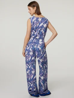 Hose mit weitem Bein