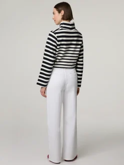 Hose mit weitem Bein