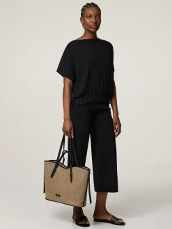 Hose mit weitem Bein