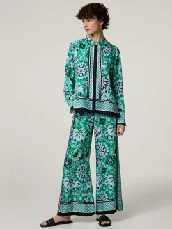 Hose mit weitem Bein