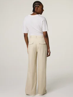 Hose mit weitem Bein