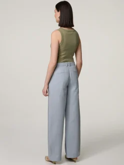 Hose mit Wide Leg DESK