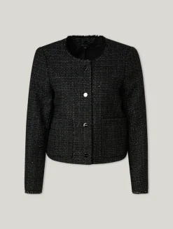 Jacke aus Bouclé