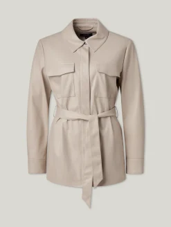 Jacke aus Kunstleder