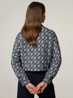 Jacke mit Allover-Print