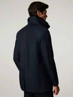 Jacke mit Fellkragen