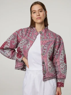 Jacke mit Paisley