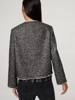 Jacke mit Schurwolle