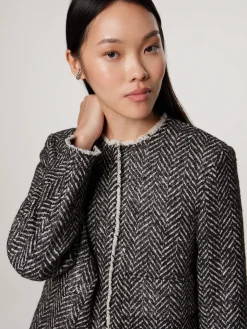 Jacke mit Schurwolle