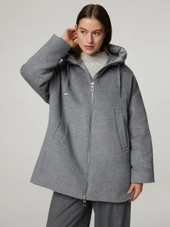 Jacke mit Schurwolle