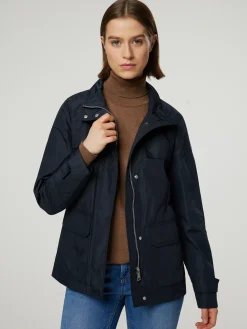 Jacke mit Stehkragen