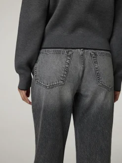 Jeans Easy Straight Crop Fit