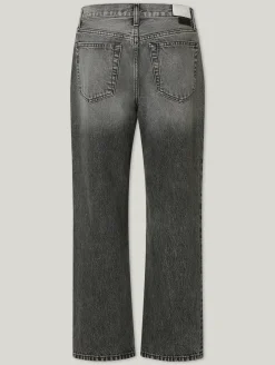 Jeans Easy Straight Crop Fit