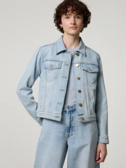 Jeans Jacke mit Baumwolle