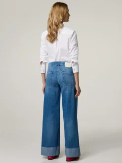 Jeans mit Umschlag ANTONIA