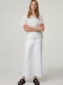 Jeans mit weitem Bein