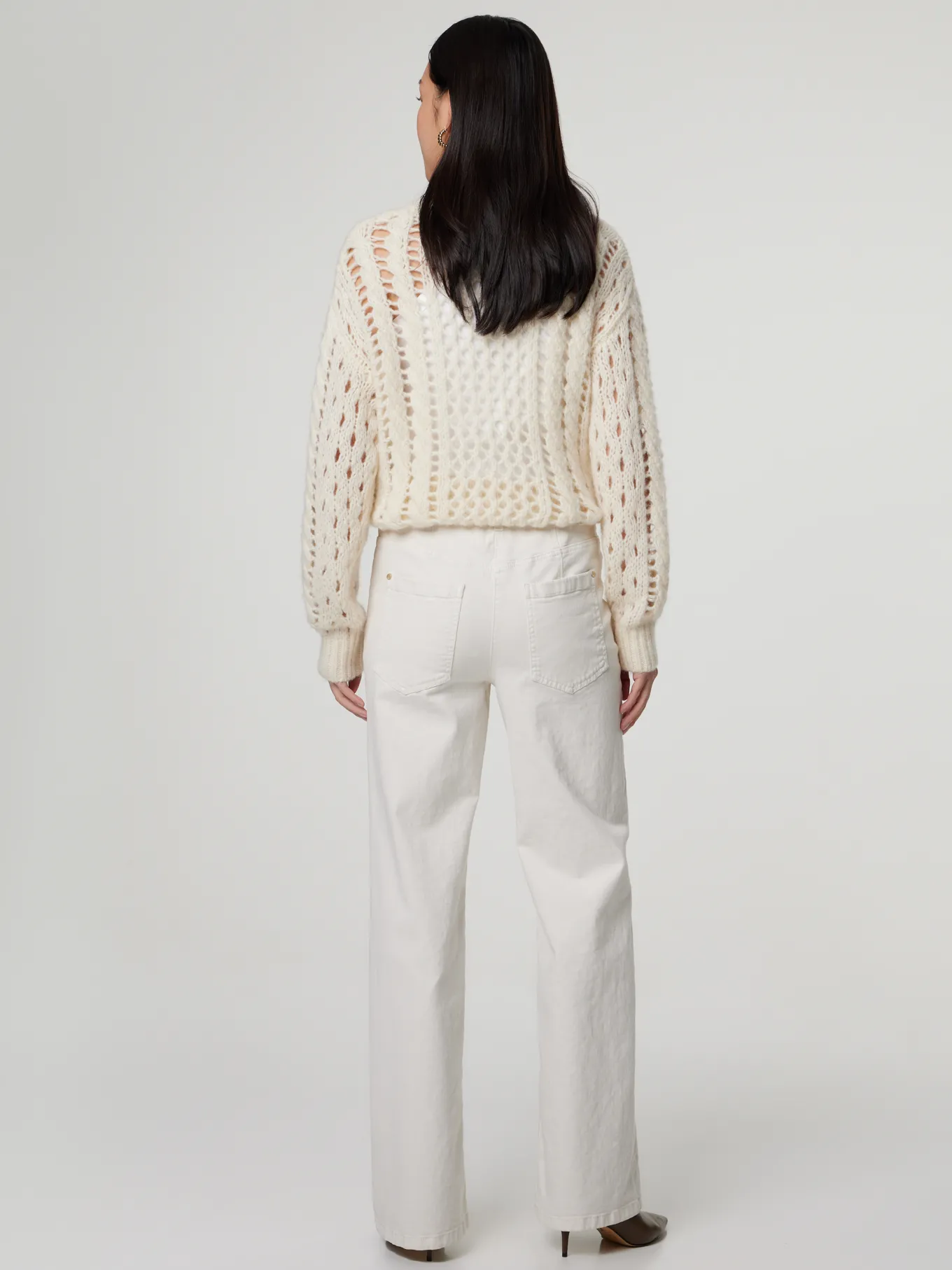 Jeans mit weitem Bein