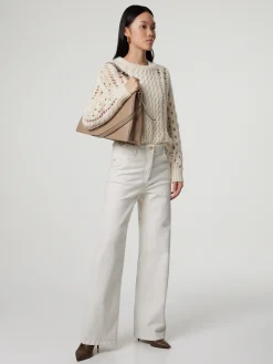 Jeans mit weitem Bein