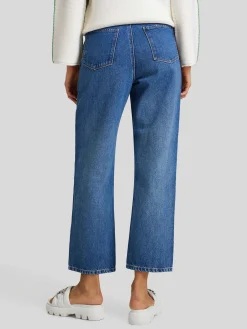 Jeans mit weitem Bein